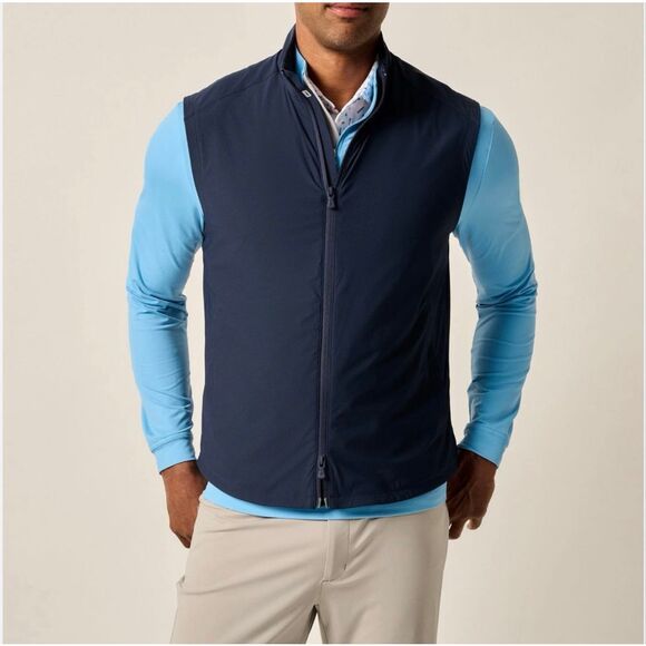 Johnnie-O GOLF Zimmer Featherweight Performance Vest - Picture 1 of 8